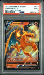 Charizard V - 017/172 - Ultra Rare - PSA 9